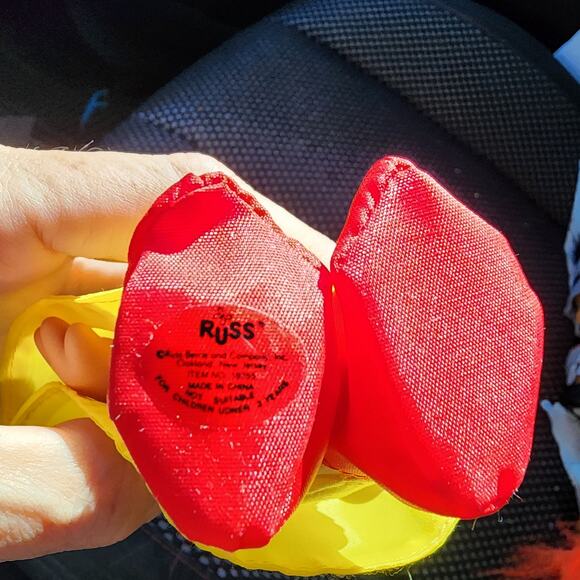 Vintage RUSS Troll, Rain Coat and Boots 3in - Picture 2 of 3